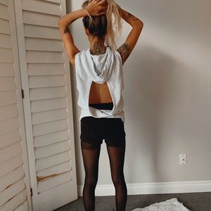 Victoria secret sleeveless hoodie